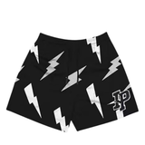 IP Lightning Bolt Print Mesh Shorts