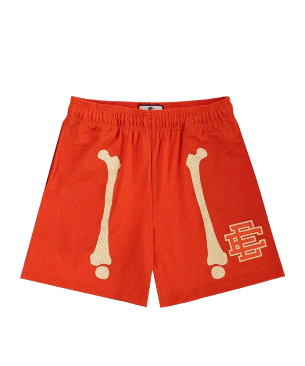 EE Bone Skeleton Mesh Shorts