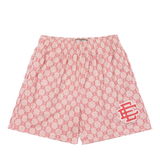 EE Grid Print Mesh Shorts