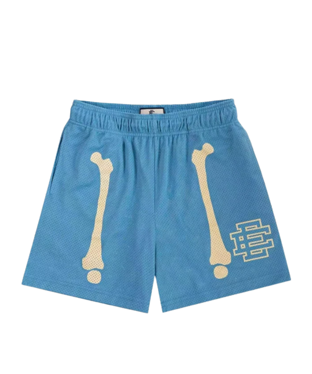 EE Bone Skeleton Mesh Shorts
