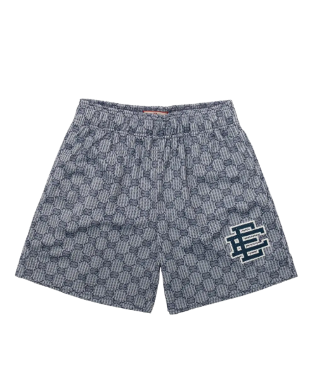EE Grid Print Mesh Shorts