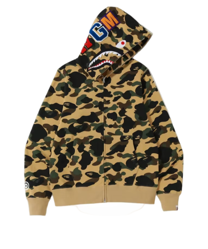 Ape Shark Zip Hoodie