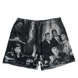 Vintage Mobster Mesh Shorts