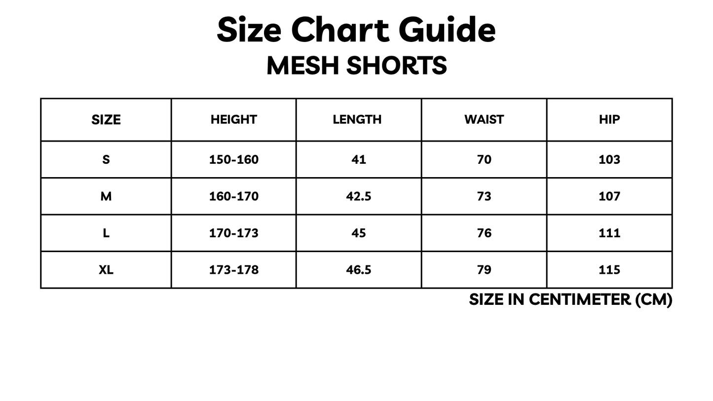 EE Sky Mesh Shorts